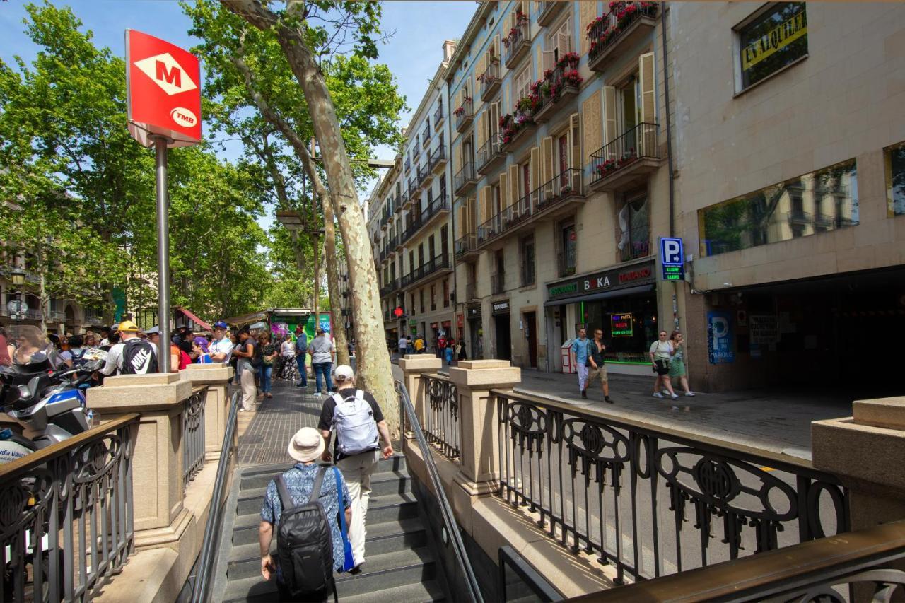 Hostal Boqueria Barcelona Kültér fotó