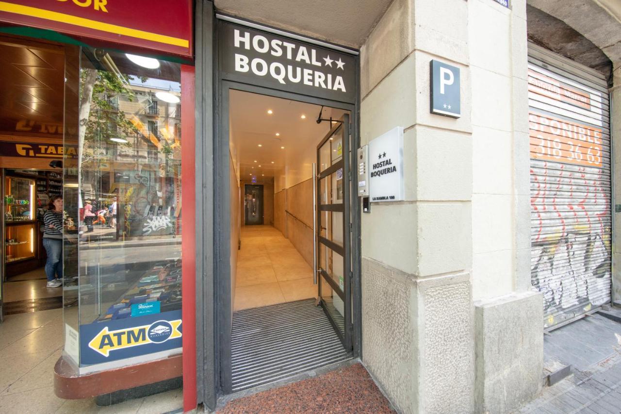 Hostal Boqueria Barcelona Kültér fotó