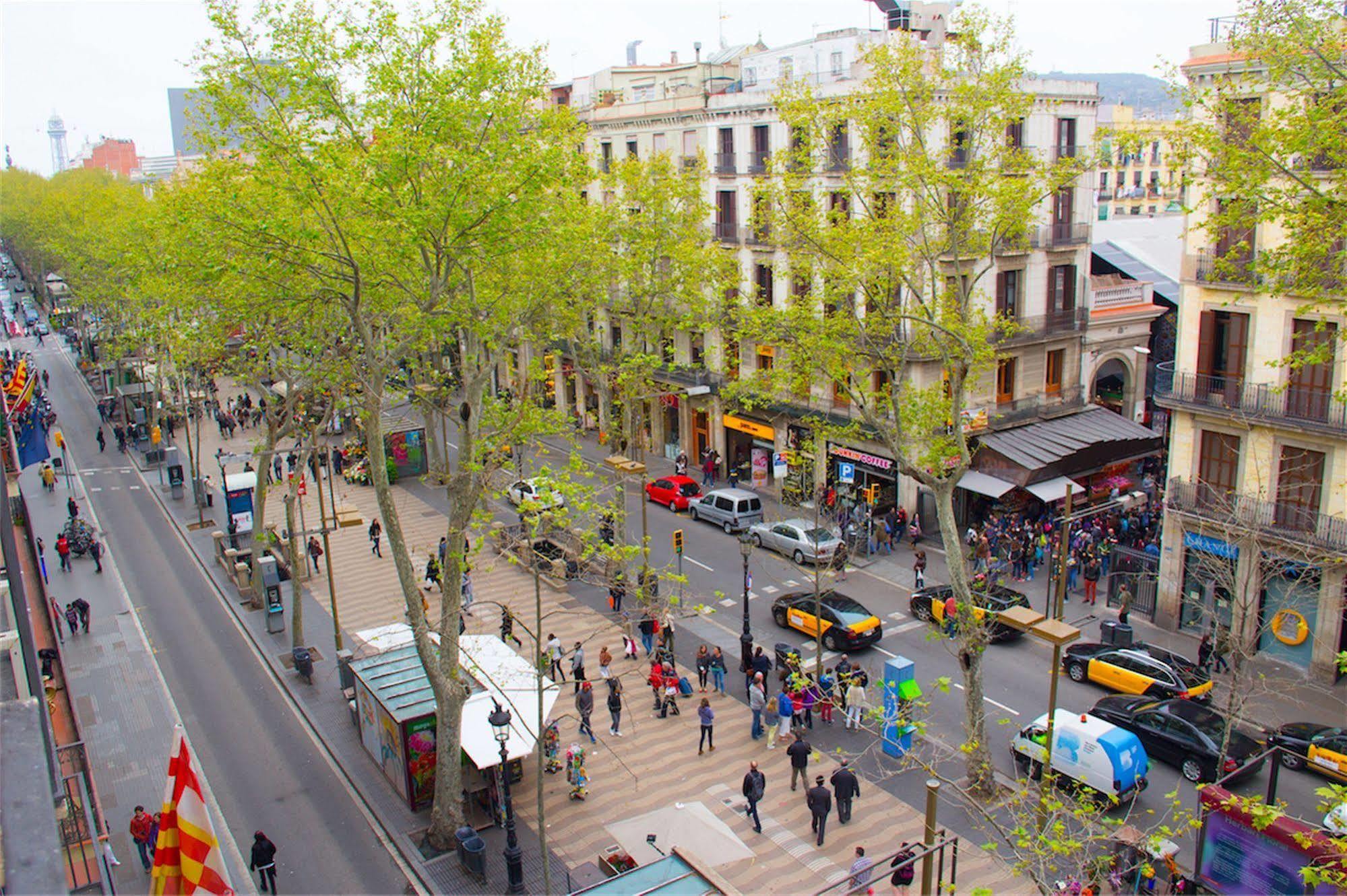 Hostal Boqueria Barcelona Kültér fotó